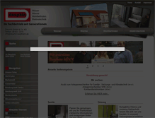 Tablet Screenshot of dauphin-burgthann.de